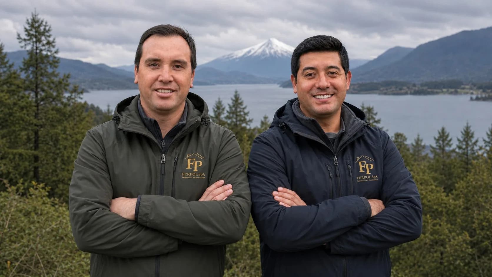 Fernando Paredes y Jonathan Polanco, fundadores de Constructora Ferpol